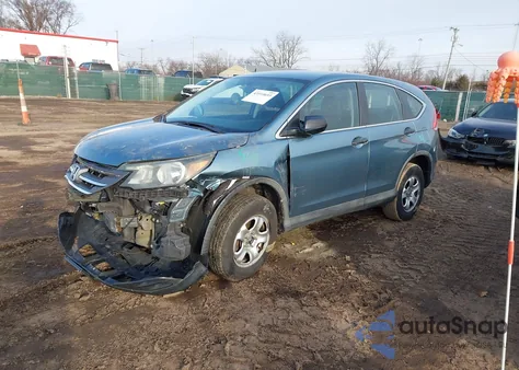 2013 Honda Cr-V Lx z USA, uszkodzony, nr VIN 5J6RM4H39DL065767